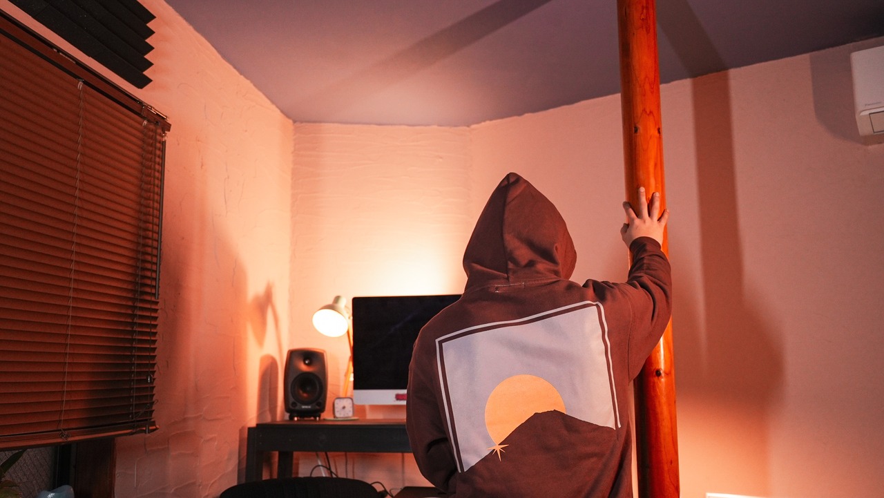 Fu-ji-Blazz SUPER HEAVY HOODIE [CHOCO]