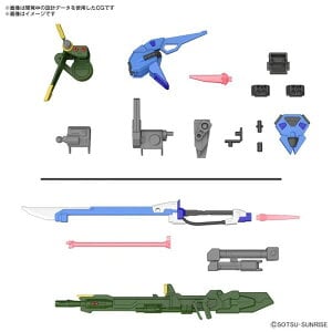 オプションパーツセットガンプラ02(ランチャーストライカー&ソード