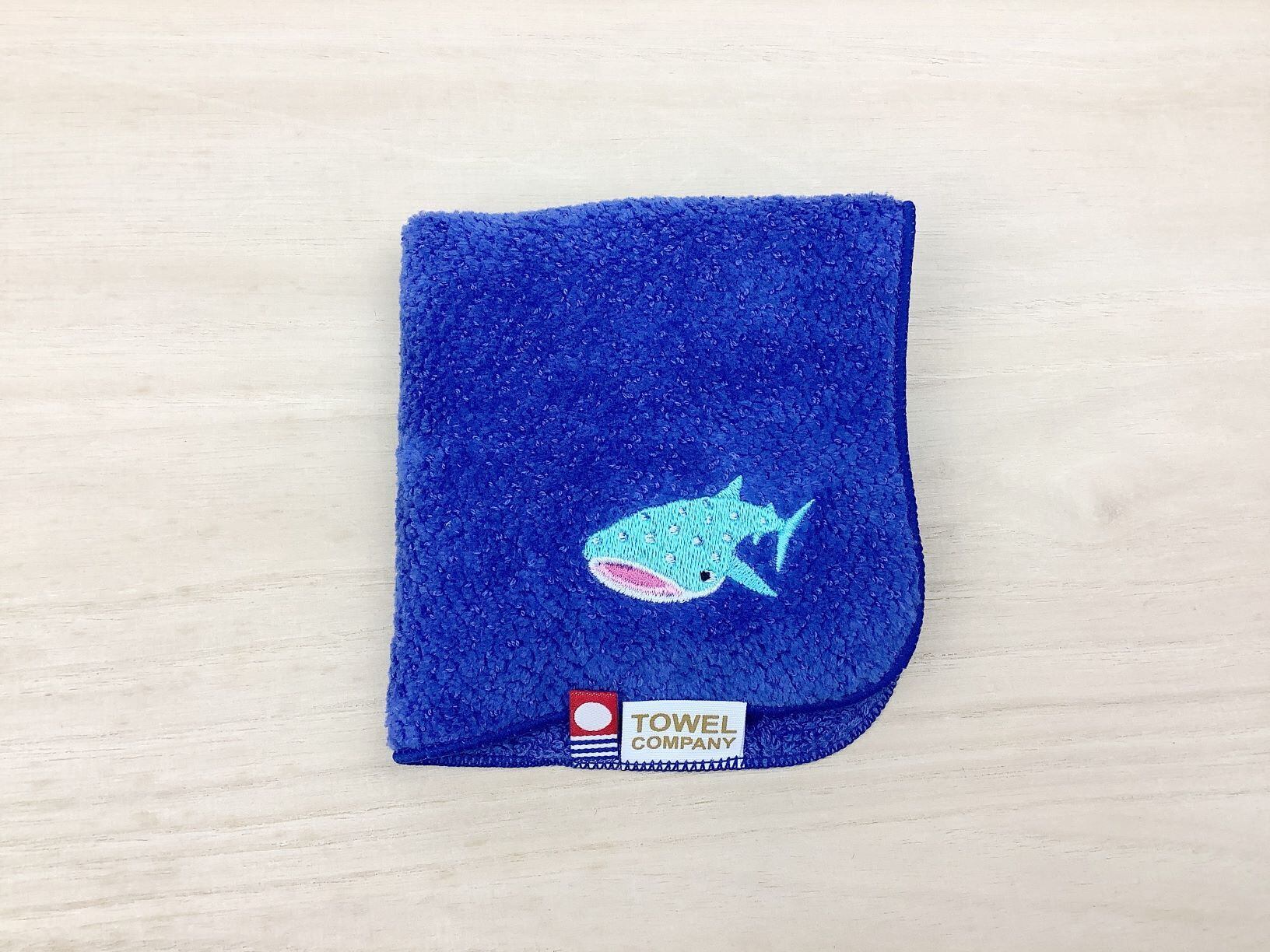 ハイメン 「今治タオルハンカチ」水族館ライフ ジンベエザメ