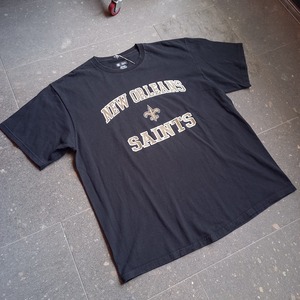 NFL NEW ORLEANS SAINTS プリントTシャツ used [106120]