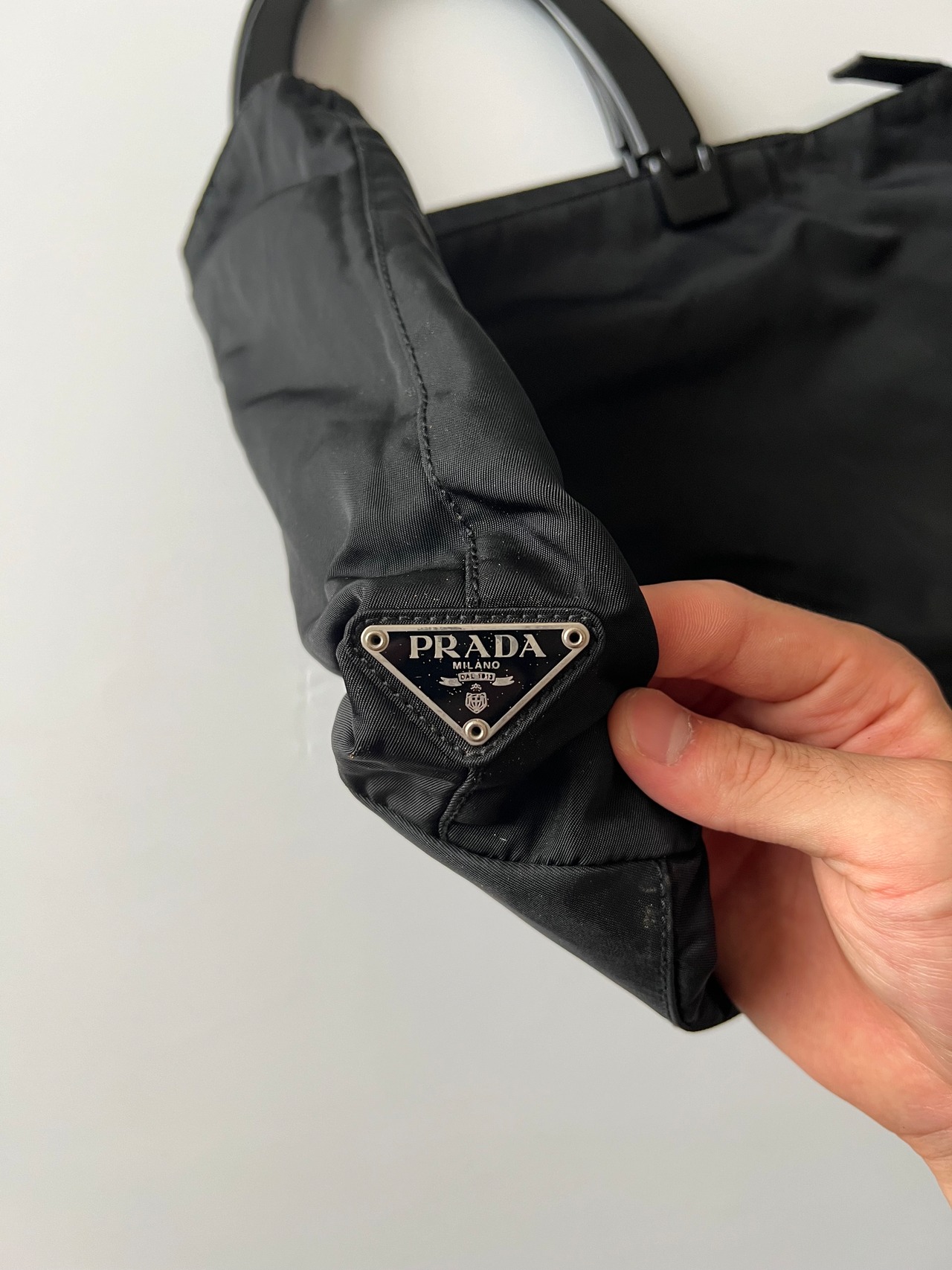 SS1998 PRADA PLASTIC HANDLE BAG | triptraproll 