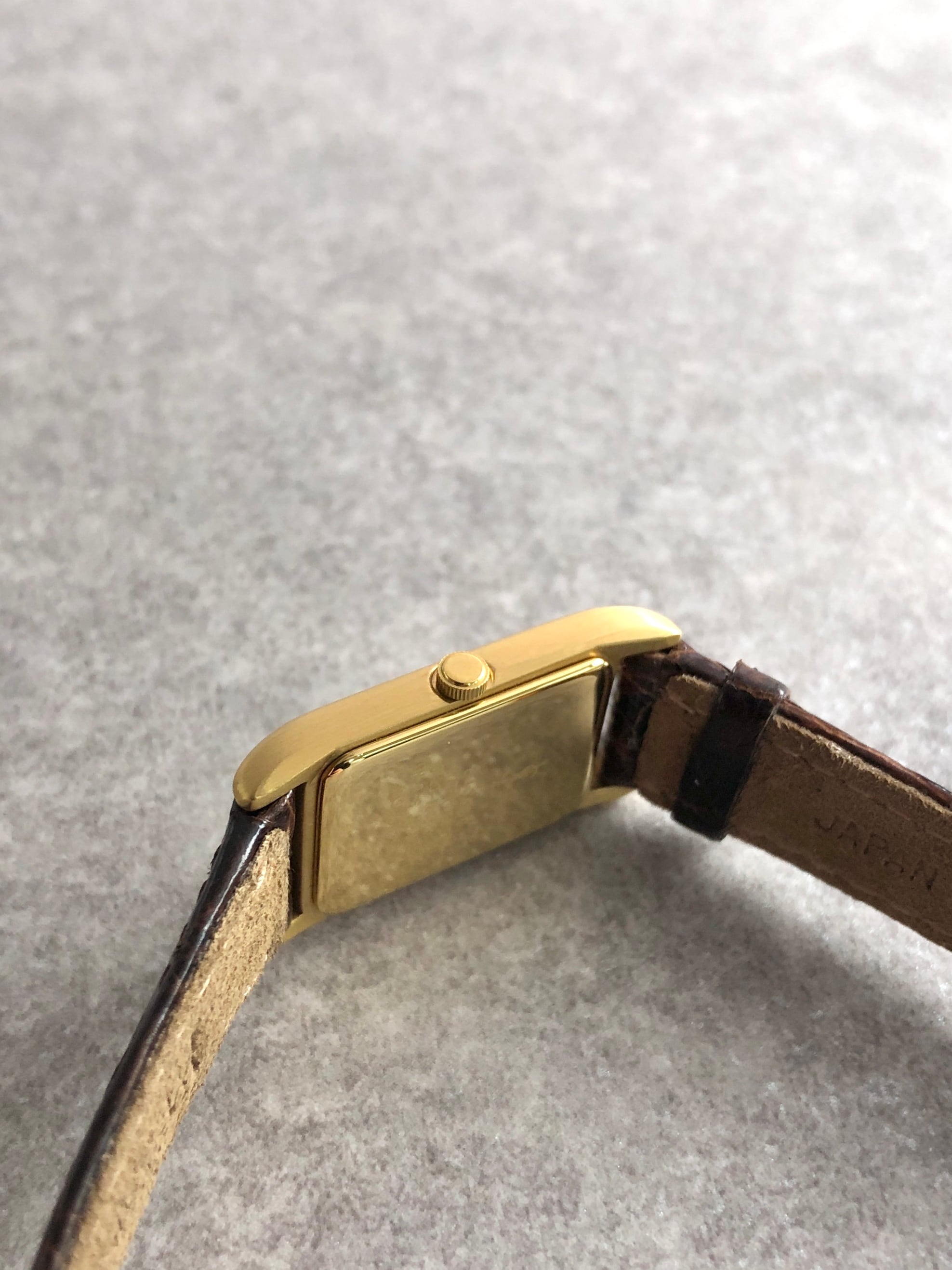 Yves Saint Laurent イヴ・サンローラン レクタンギュラー 腕時計