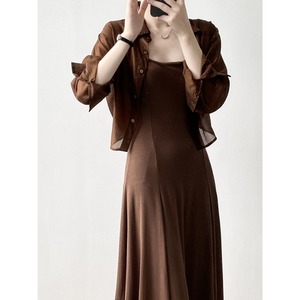 シアー バックデザイン ショートシャツ 10027