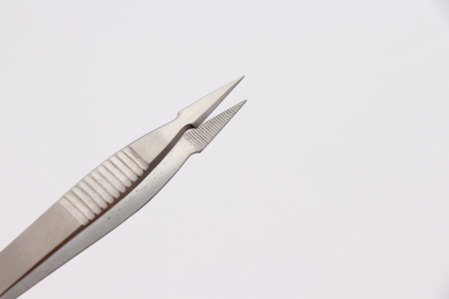つるせん KAKUSEN -EN 125mm Stainless tweezers pointed | 鶴仙園