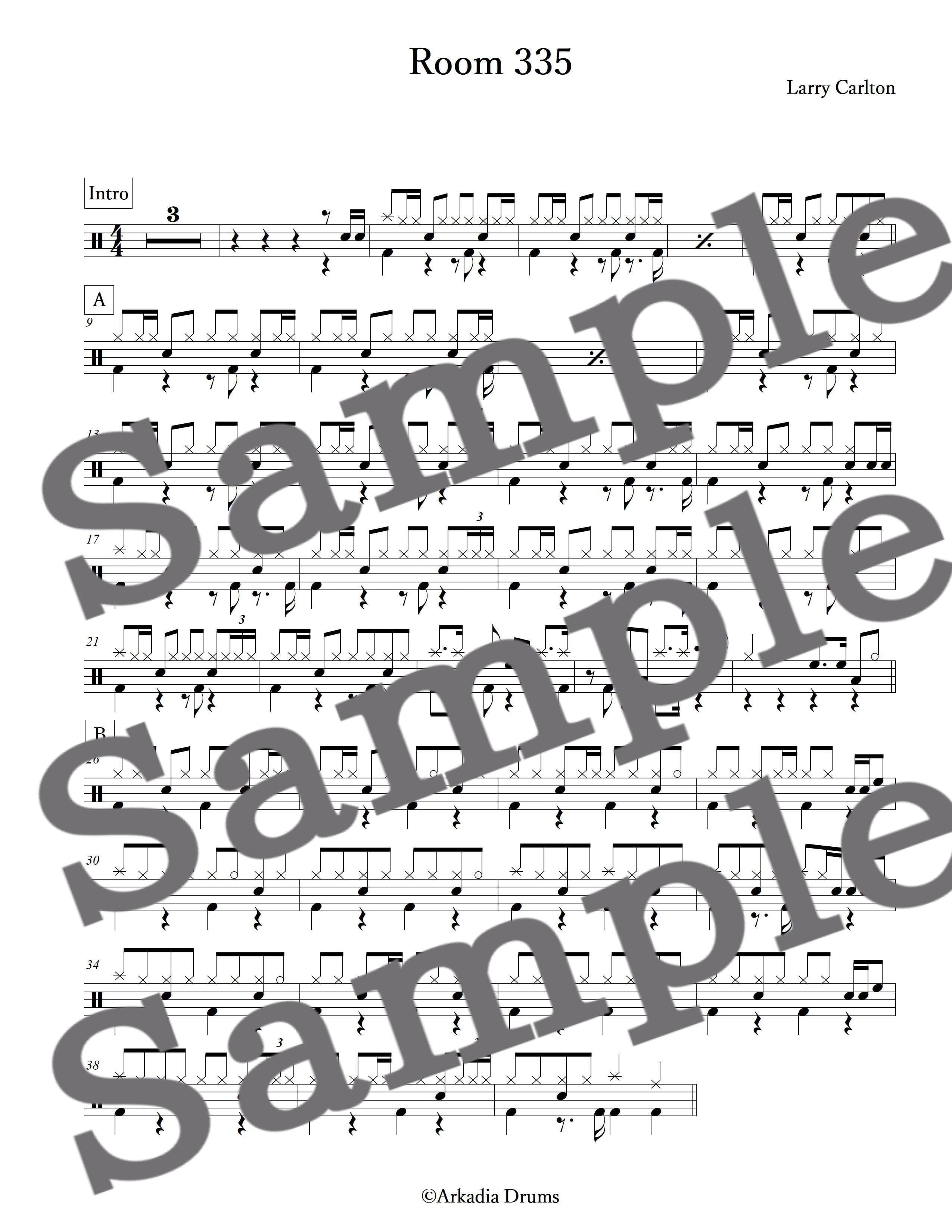 Room 335（Larry Carlton） | Arkadia Drums