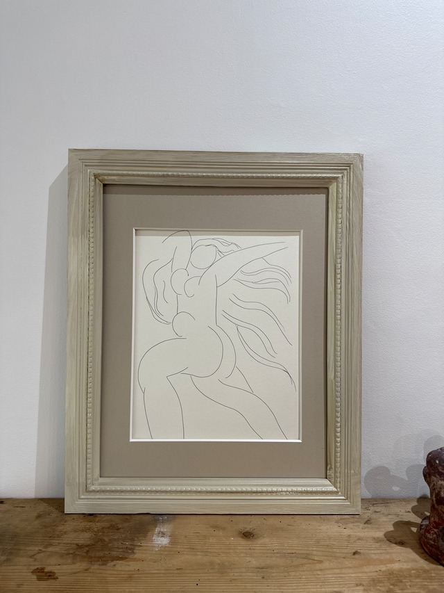 Henri Matisse アート with vintage フレーム
