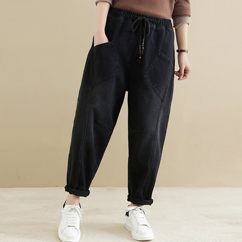 送料無料 デニムパンツ レディース ジーンズ ジーパン サルエルパンツ アンクル丈 大きいサイズ Xl 2xl 3xl おしゃれ かっこいい ズボン ボトムス ウエストゴム ゆったり 楽チン ダボダボ カジュアル ストリート カーブパンツ ブルー ブラック 黒 デニム ドロー 送料無料 デニムパンツ レディース ジーンズ ジーパン サルエルパンツ アンクル丈 大きいサイズ Xl 2xl 3xl おしゃれ かっこいい ズボン ボトムス ウエストゴム ゆったり 楽チン ダボダボ カジュアル ストリート カーブパンツ ブルー ブラック 黒 デニム ドロー