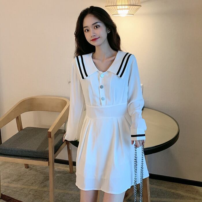 スタイルドレス スプリングウェスト薄手Aラインショートスカート ロング 大人ガーリー スウィート キュート カジュアル 春物 1号婦人55366124852