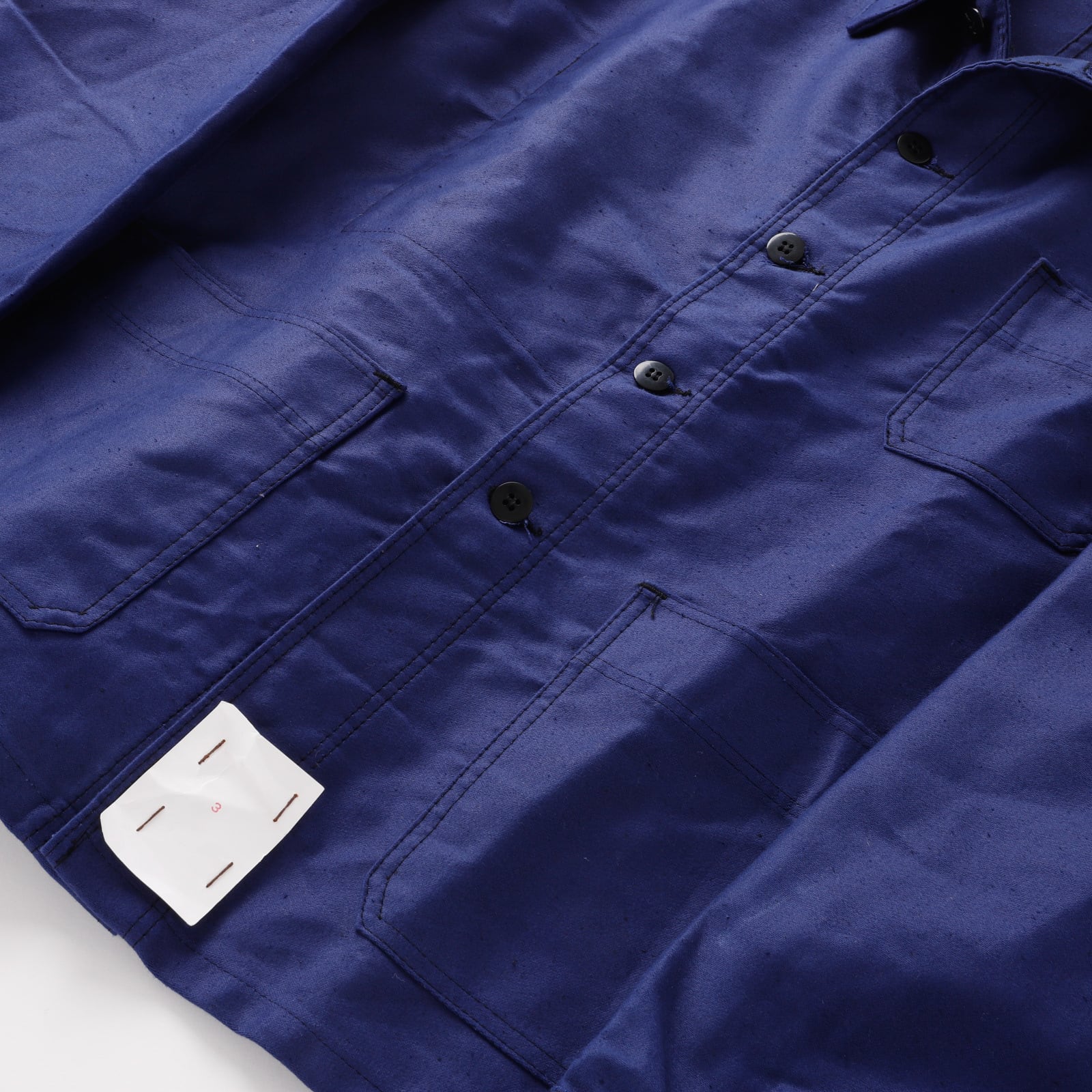未使用】60s French special vintage navy moleskin jacket coverall