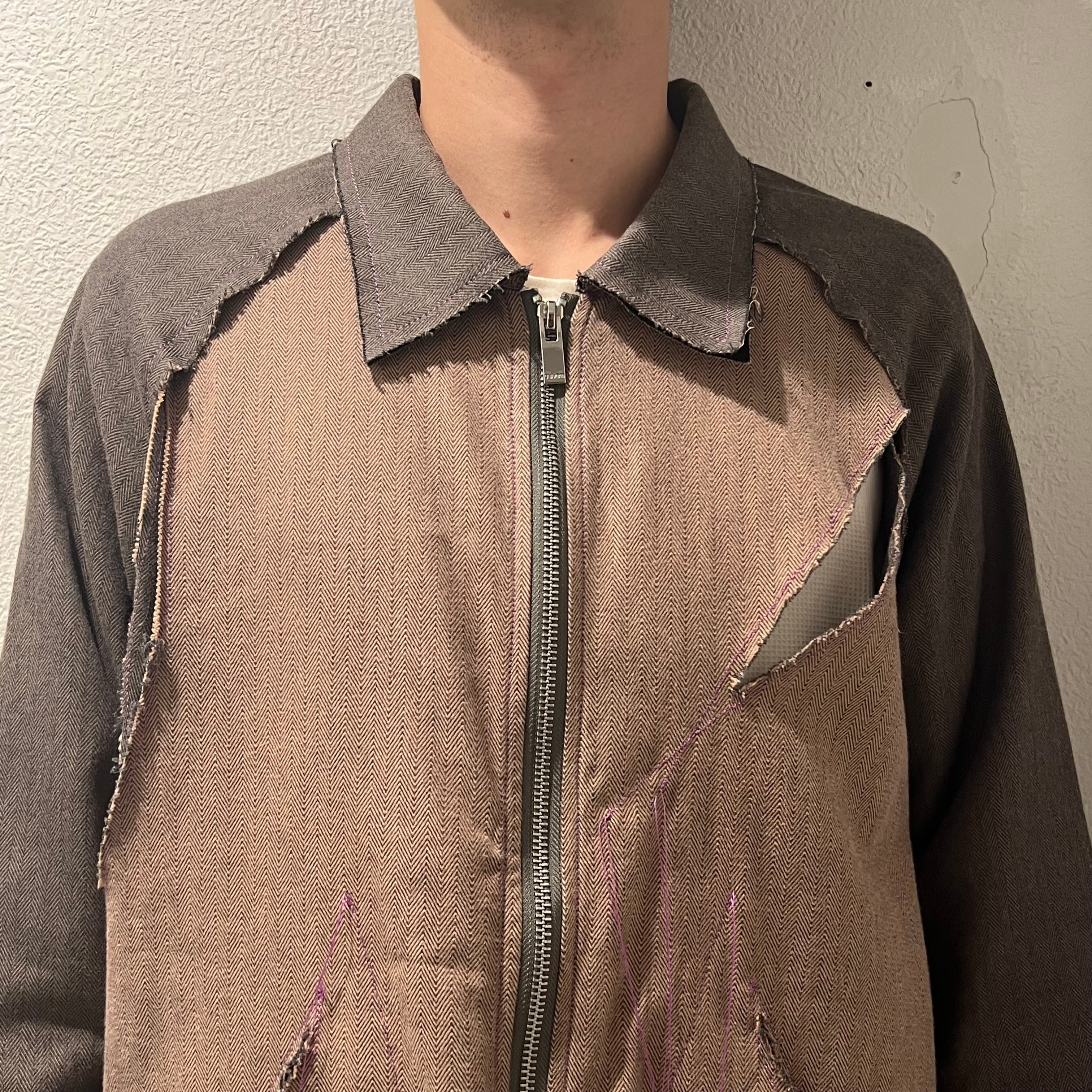 sulvam サルバム 19SS カットオフジップブルゾン ジャケット CUT ZIP