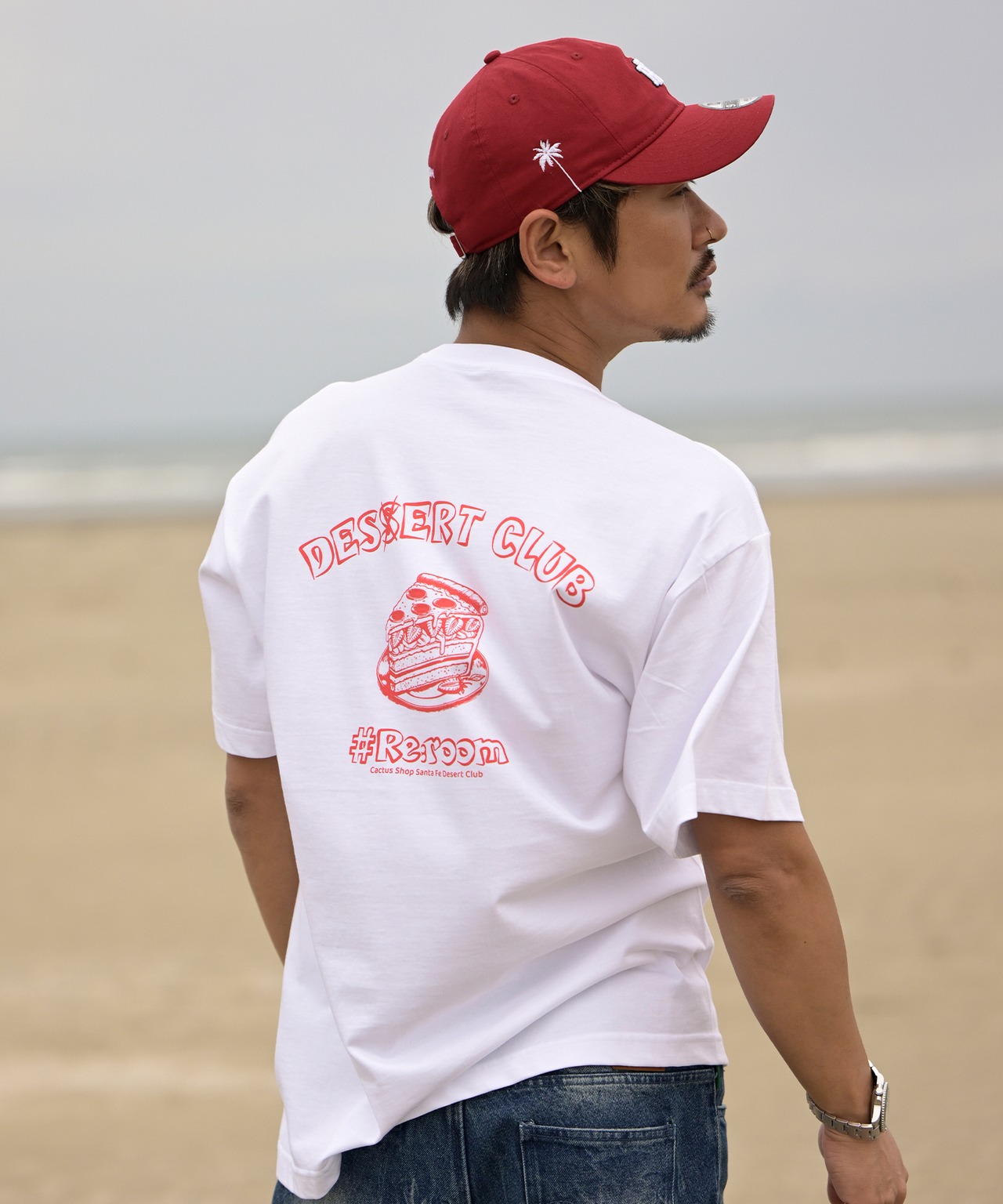 【#Re:room】DESERT CLUB PRINT T-SHIRTS［REC839］