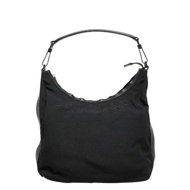 グッチ ワンショルダーバッグ ハンドバッグ 000 0602 ブラック ナイロン レザー レディース GUCCI 【中古】