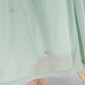 社交ダンス 衣装 ワンピース ドレス グリーン系 パスタイム PASTIME ミント ライム パステル レース パーティ 発表会 無地 発表会 軽量 伸縮性 動きやすい 日本製 フェミニン おしゃれ 上品 フォーマル ステージ 衣装 コスチューム レディース Mサイズ