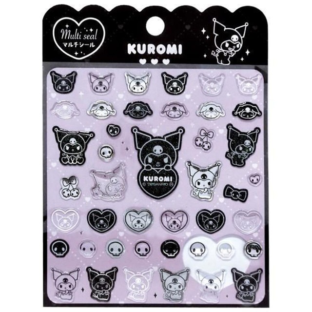【ロット販売】【10入】サンリオキャラクターズ（モノクロ）マルチシールクロミ(8311897)