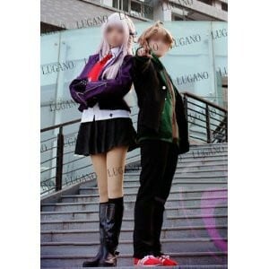 K1536 ダンガンロンパ 希望の学園と絶望の高校生 霧切響子風 コスプレ