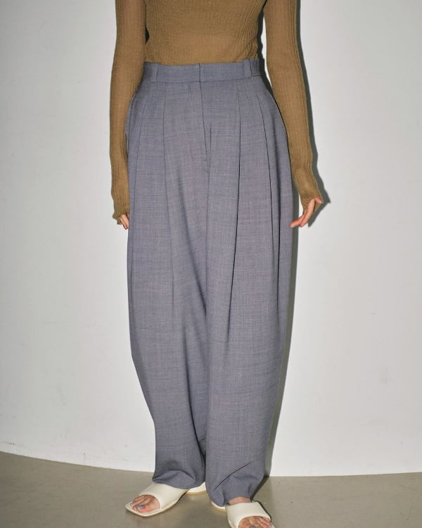 TODAYFUL ハイウエストタックトラウザース TODAYFUL トゥデイフル / Highwaist Tuck Trousers ハイウェストタック