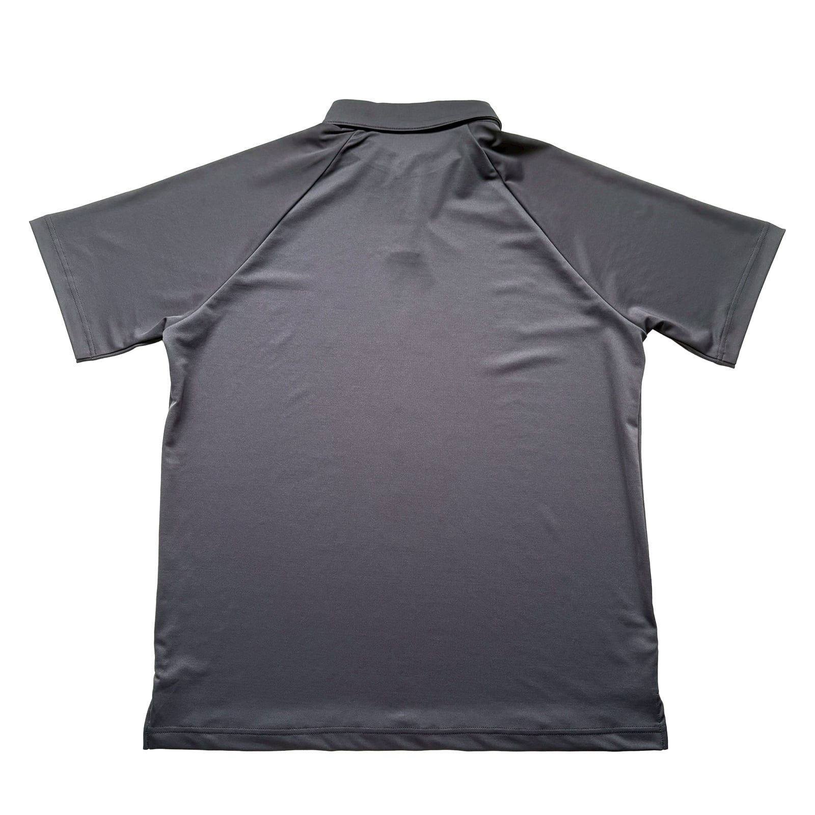 LOGO PRINT POLO SHIRT -CHARCOAL- | 8G SHOOT WEBSTORE