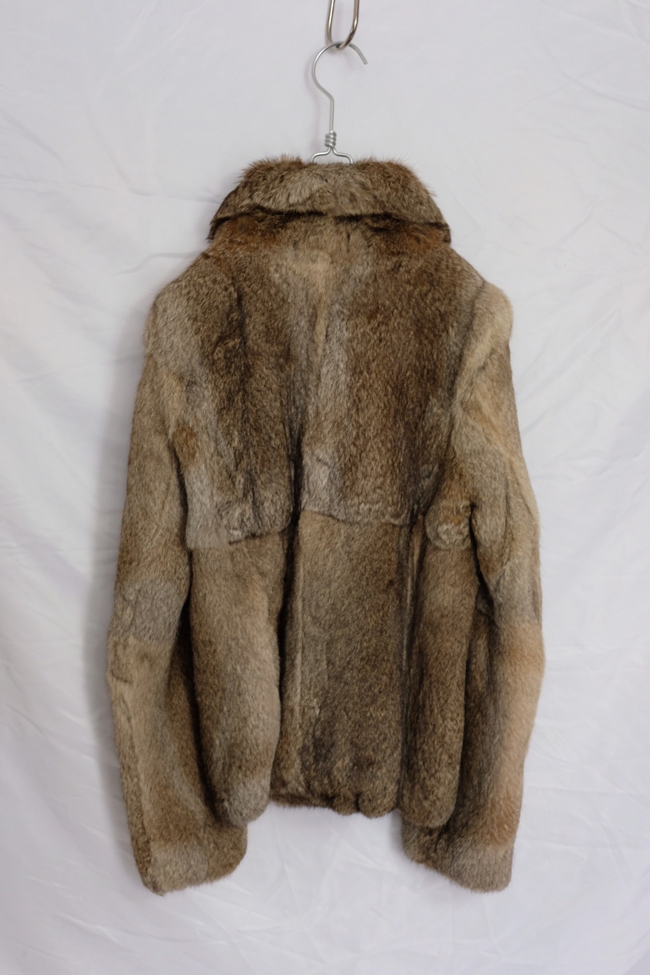 Real fur coat