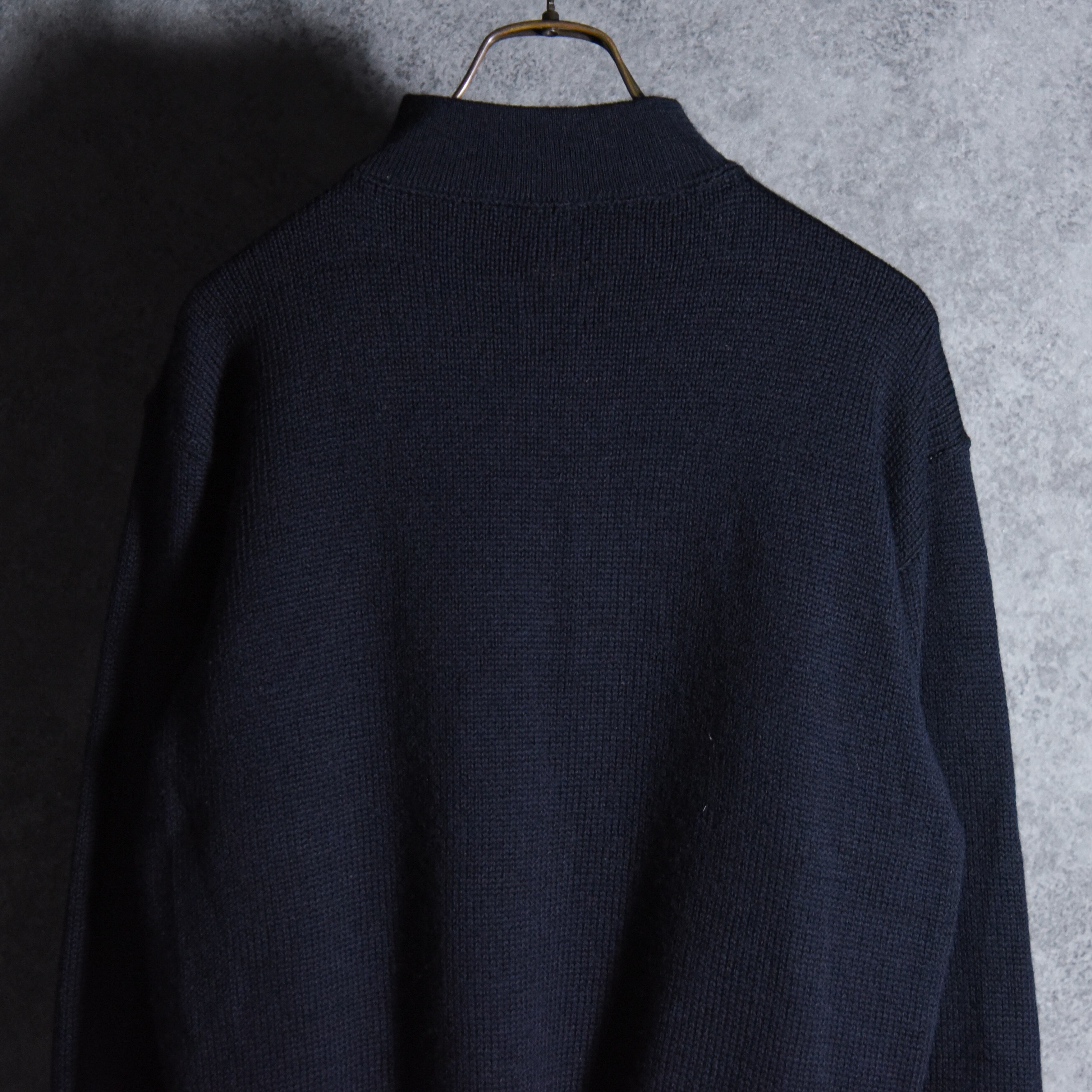60s US Navy Wool Hi-neck Sweater アメリカ軍 ウール ハイネック