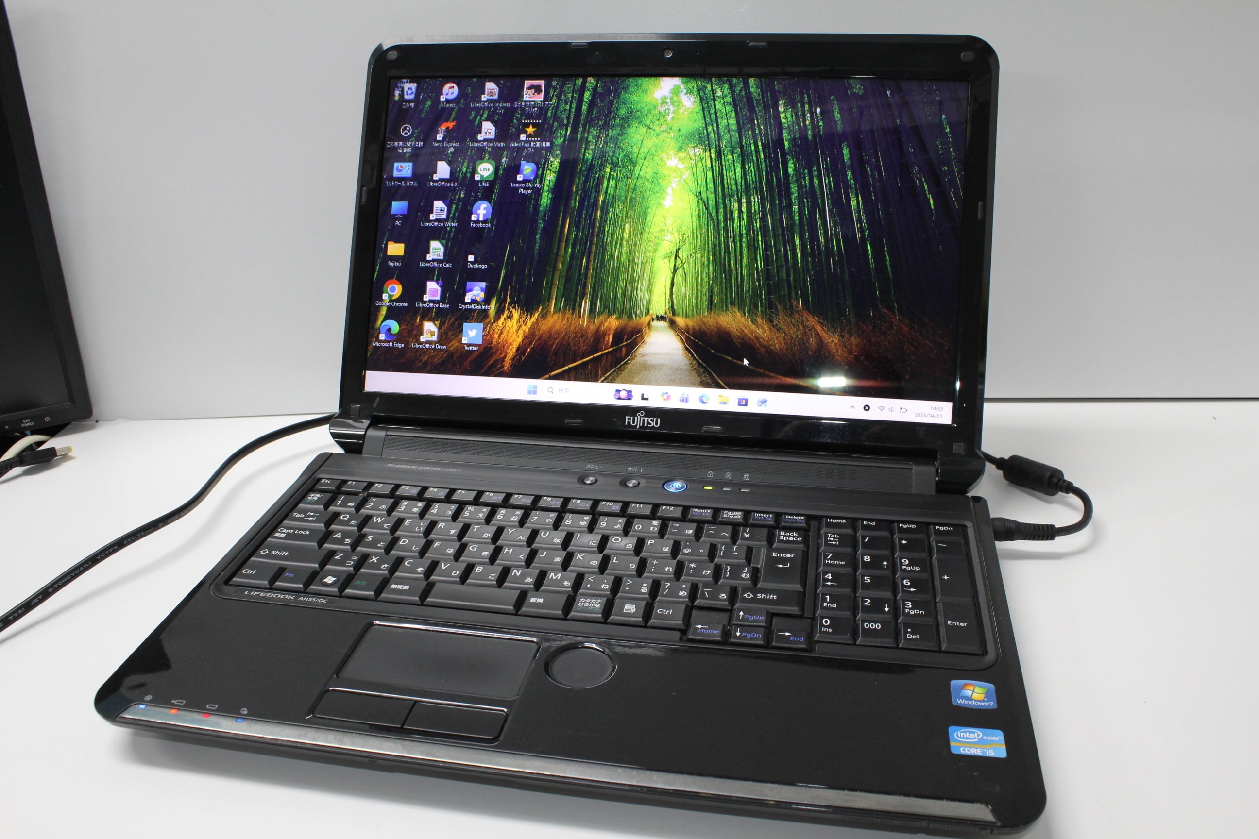 【中古ノートPC】富士通〈LIFEBOOK AH77/B3〉Intel Core i7/SSD128GB+HDD1TB/メモリ8GB ⑥ 中古ノートPC】富士通〈LIFEBOOK AH77/B3〉Intel Core i7/SSD128GB+