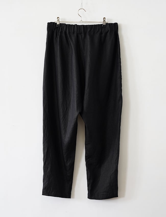 aulico : LINEN PANTS / BLACK | aulico