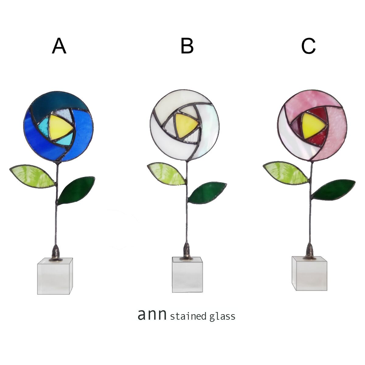 X'mas】ステンドグラス クリスマスリース | ann stained glass