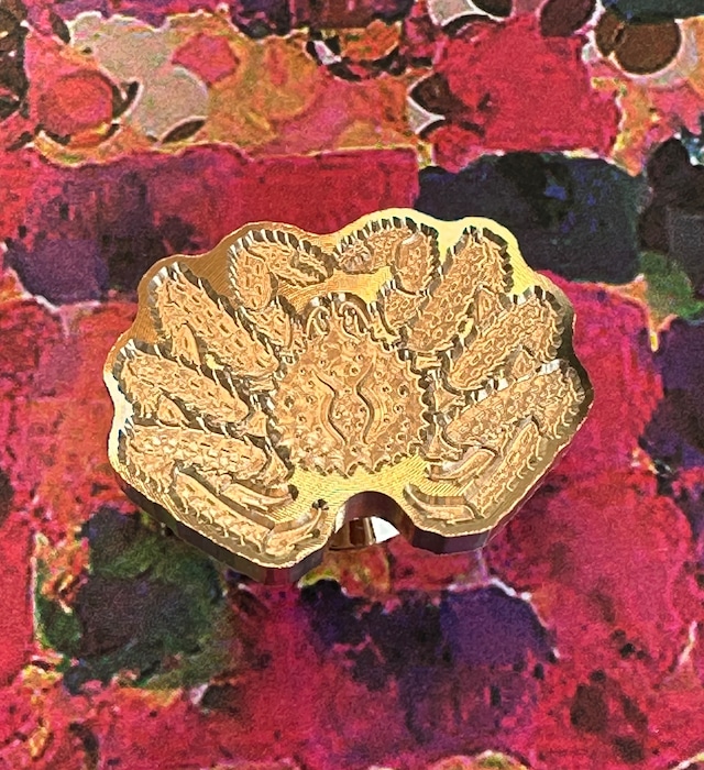 スタンプ（毛ガニ）