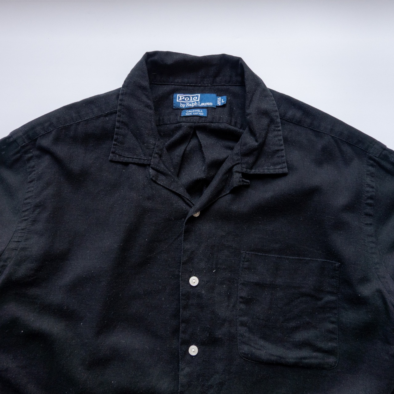 1990’s Polo by Ralph Lauren open collar shirt　CALDWELL