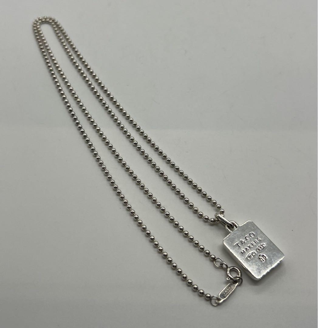 ティファニー TIFFANY メイカーズ MAKERS スクエア ネックレス