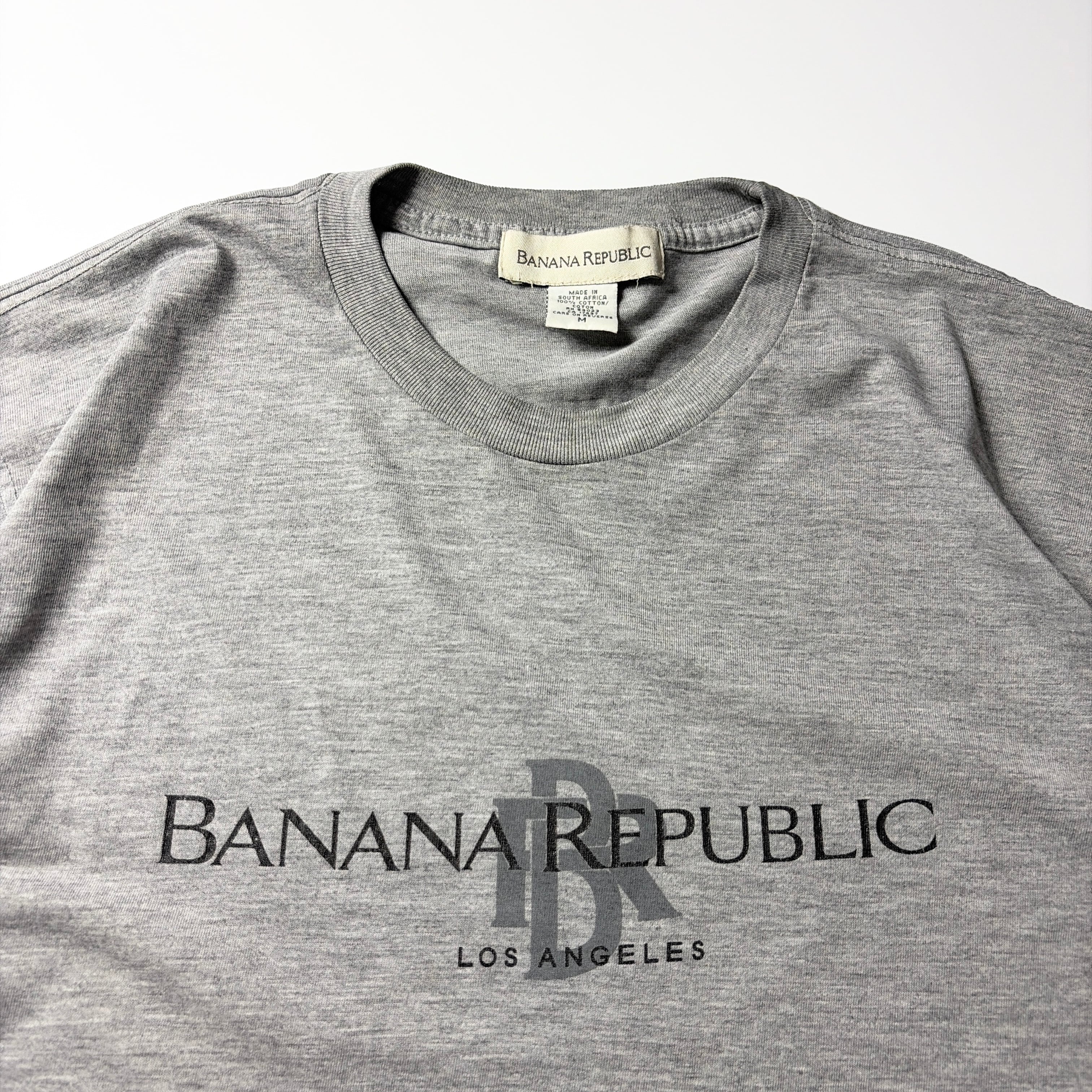 00s Banana Republic Logo Tee