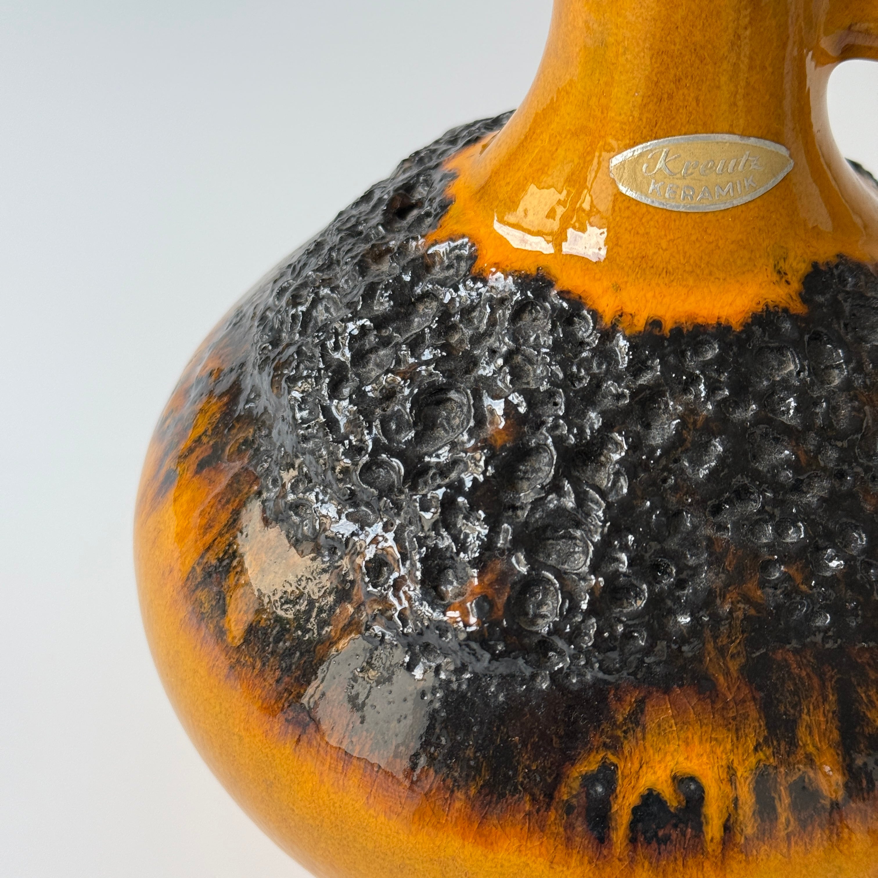 Fat Lava 花瓶 | Kreuz Keramik | PolePoleDecor｜Vintage Vase 専門店