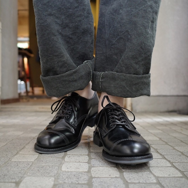 SANDERS  (サンダース) MILITARY DERBY RUBBER SHOES