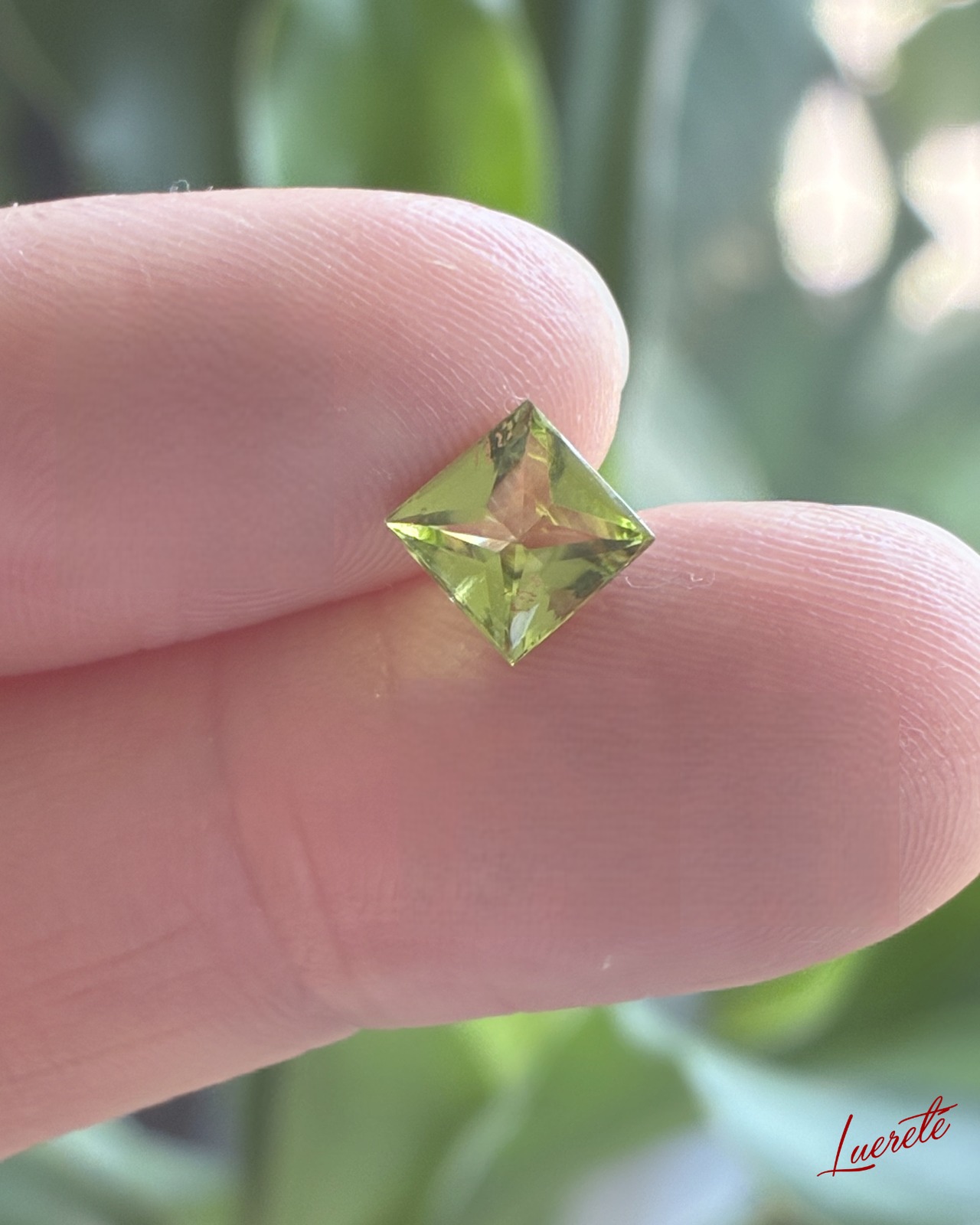 Natural Peridot 1.55ct Loose Gemstone｜天然ペリドット 1.55ct ルース【LE-0053】