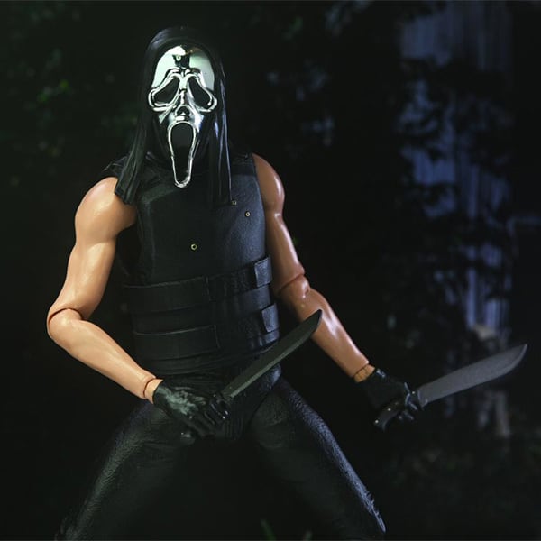 Scream ゴーストフェイス アクションフィギュア 豪華アクセサリーセット 海外直輸入】スクリーム 7