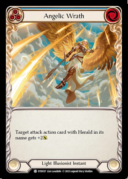 DTD037【Light Illusionist】Angelic Wrath (Blue) 画像