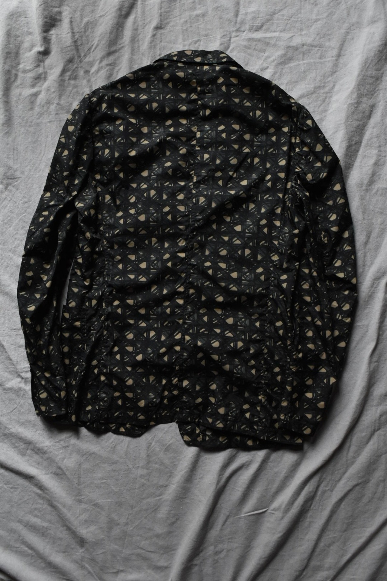 "DRIES VAN NOTEN" Nylon patterned jacket