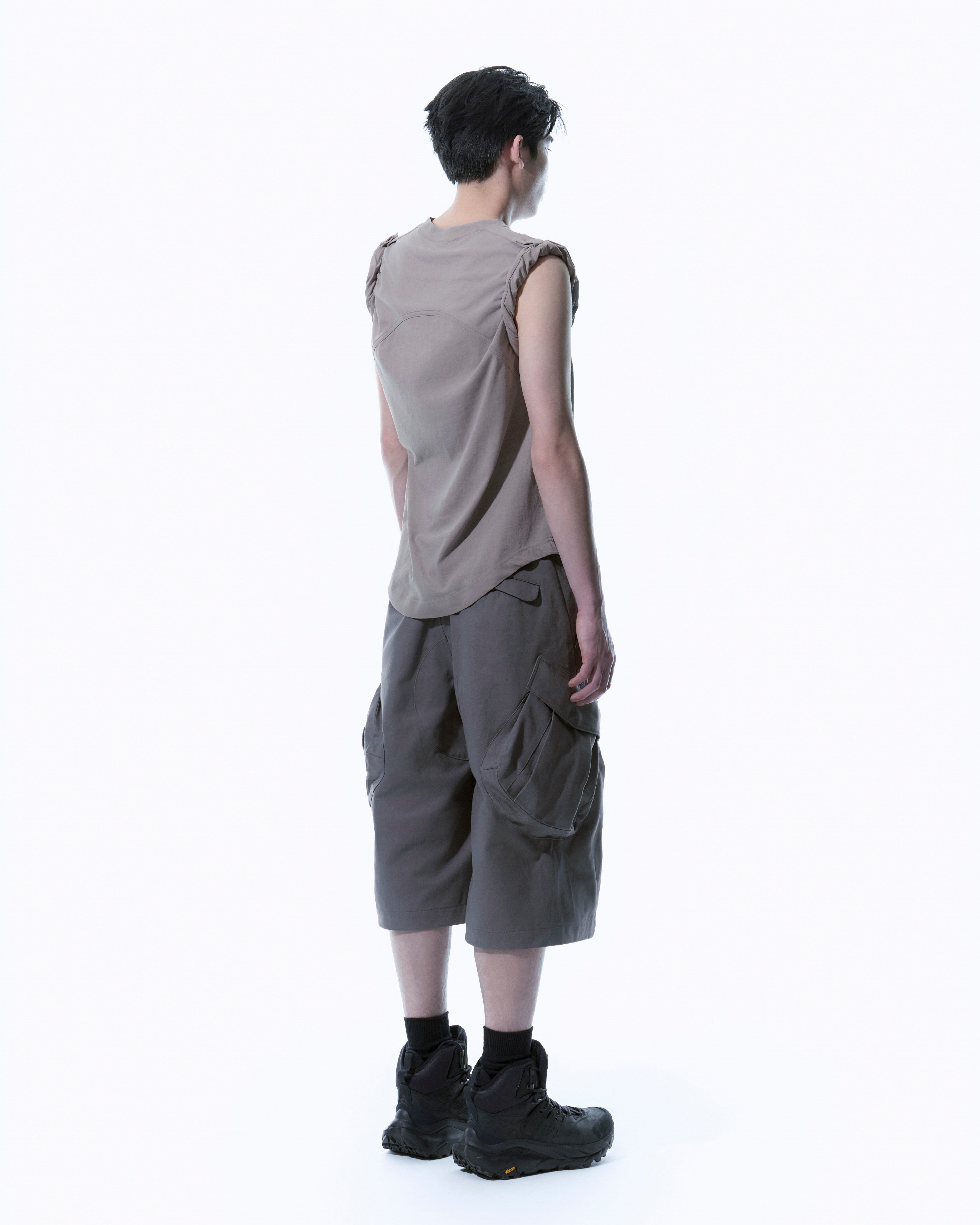 SAN SAN GEAR] ROLLABLE T-SHIRT [LIGHT PURPLE] 正規品 韓国ブランド