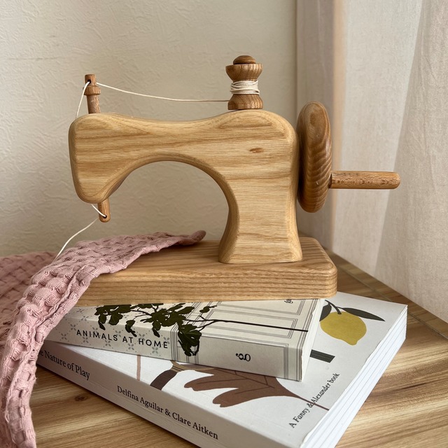 【即納≫残り1点】wooden sewing stand 木製ミシンスタンド