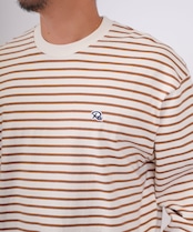 【#Re:room】COLOR STRIPED BIG LONG SLEEVE［REC742］