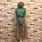 Green Pattern One-piece