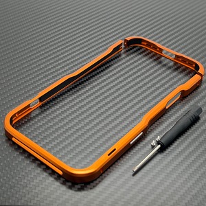 ◆iPhone 17/Pro/Pro Max/Air◆ Minimal Curve Metal Frame Case / ミニマル カーブ メタル フレーム スマホケース