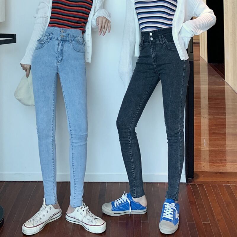 ウェストジーンズ スプリングパンツ 春物 1号婦人18652496025