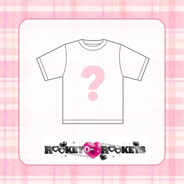 【郵送】ROOKEY♡ROOKEYS　はじめての実写Tシャツ