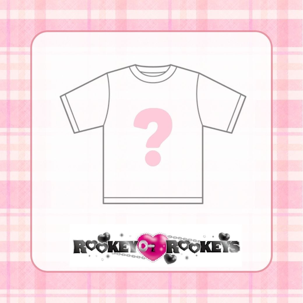【郵送】ROOKEY♡ROOKEYS はじめての実写Tシャツ