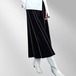 Line pleated long skirt　000530