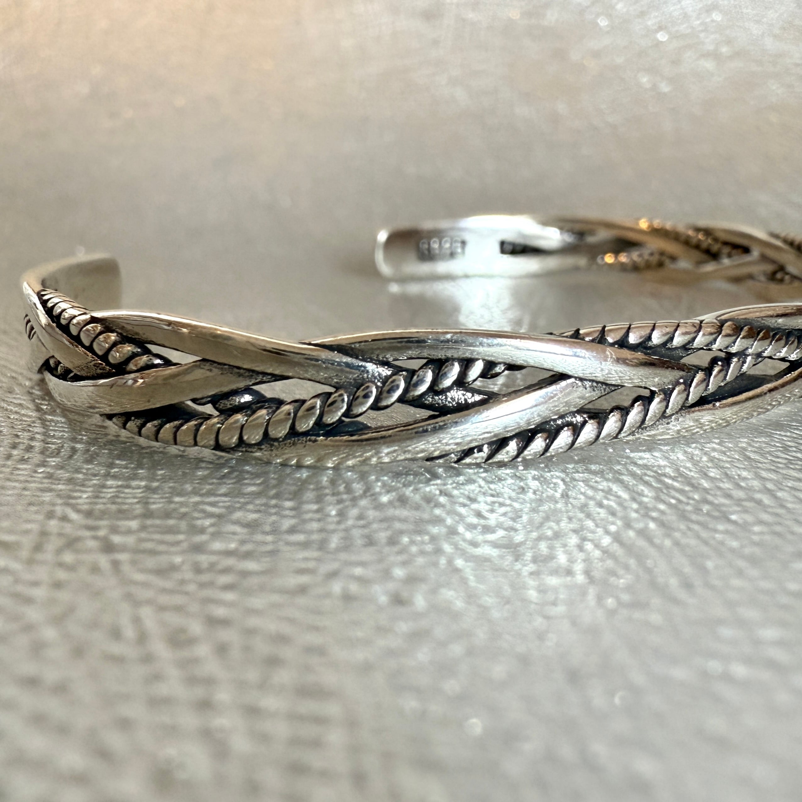 silver925 メッシュバングル | suerteluz -スエルテルス‐ 気分が上がる