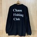 Chaos Fishing Club　LOGO L/S TEE　カオスフィッシングクラブ　ロゴロンT　ホワイト / ブルー / グリーン / ブラック