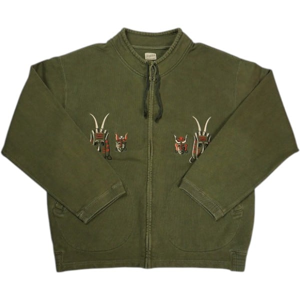 トップス TENDERLOIN MOCK NECK SWEAT ZIP UP M Yahoo!オークション - 新品 TENDERLOIN MOCK NECK SWEAT ZIP UP 刺繍