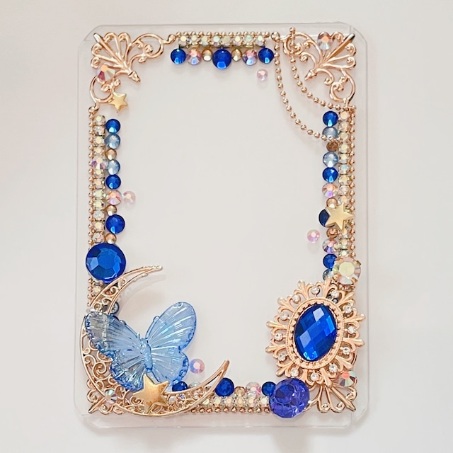 №058 飾れる!持ち歩ける!硬質カードケース デコ 硬質ケース