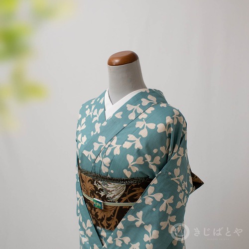綿麻浴衣　sorrel　織色